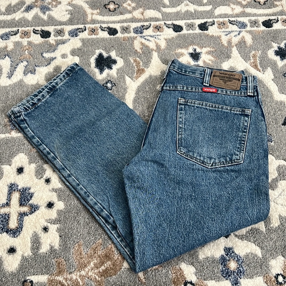 Pair of wrangler jeans